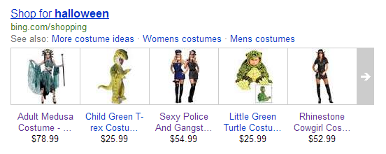 Bing Halloween Shopping Results 2 Bing Halloween Shopping Results 2