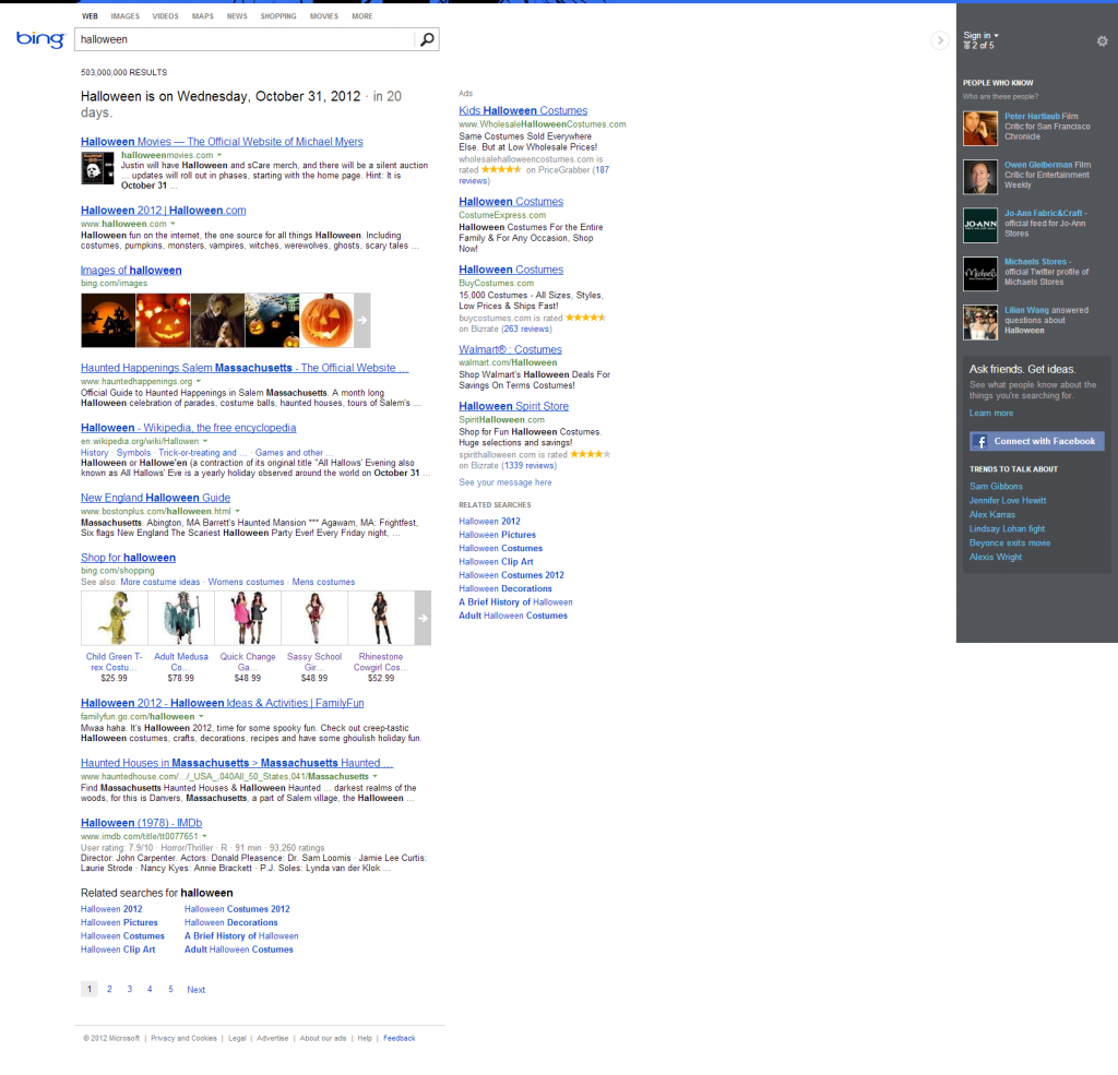 Bing Search - Halloween Bing Search - Halloween