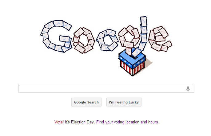 Google Doodle Election 2012 Google Doodle Election 2012