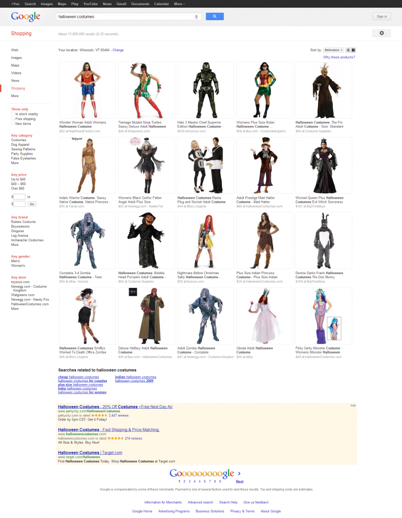 Google Halloween Costumes Shopping Results Google Halloween Costumes Shopping Results