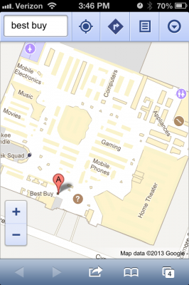 Google Indoor Maps on iOS