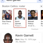 Google Knowledge Graph Carousel iPhone Safari