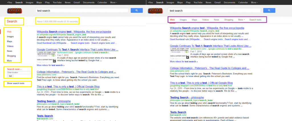 Google Side By Side Comparison Marked Up Google Side By Side Comparison Marked Up