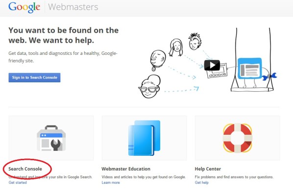 Google Webmasters Search Console