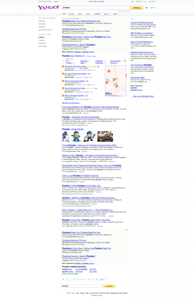 Yahoo Plumber Yahoo Plumber