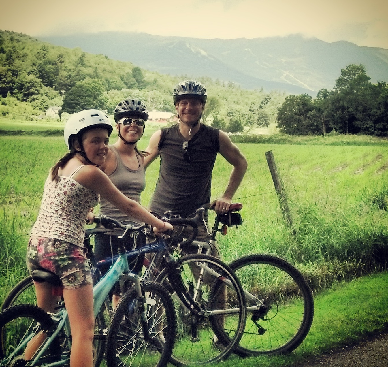 Vermont Biking on July 4th, 2013