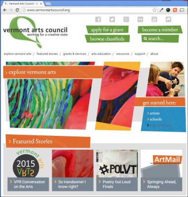 VT Arts Council Homepage